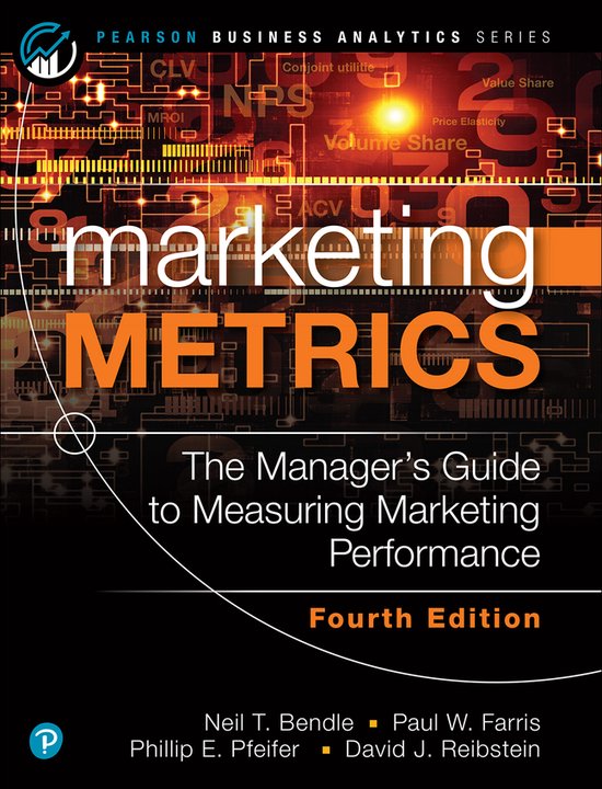 Foto: Pearson business analytics series marketing metrics