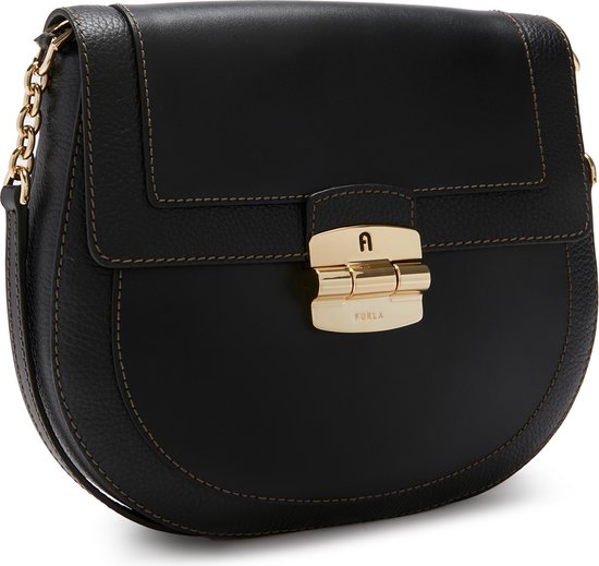 Furla Dames Crossbody tasSchoudertas Leer Zwart