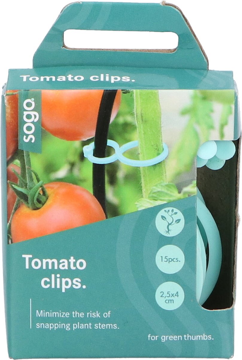 SOGO Tomaten clips 15st