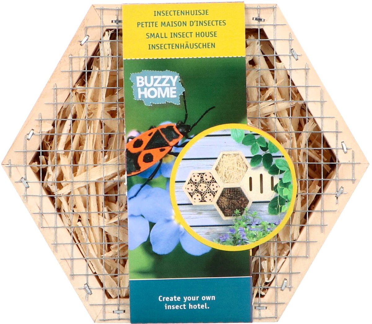 Bûten Home Insectenkast Hexagon Insecten
