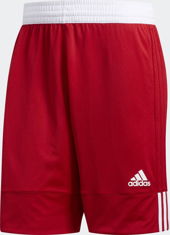 Short Adidas Sport 3G Spee Rev Rouge - Sportwear - Adulte