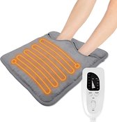 chauffe-pieds - chauffe-pieds électrique \ chauffe-pieds de massage, chaleur et détente pour les pieds stressés avec doublure en peluche douce