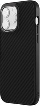 Geschikt voor RhinoShield Apple iPhone 14 Pro Max SolidSuit Hoesje Carbon Zwart