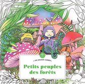 Les Grands Carrés - Petits Peuples des Forêts - Hachette - Kleurboek voor volwassenen