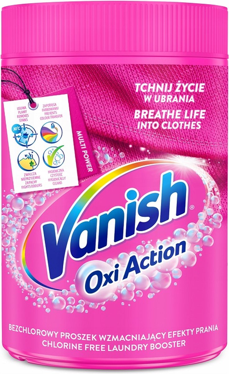 Vanish Oxi Action Base Poudre White 550gr