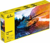 1:35 Heller 81126 Leopard 1A4 Tank Plastic Modelbouwpakket