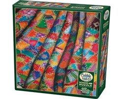 Cobble Hill puzzle 1000 pieces - Crazy Quilt.