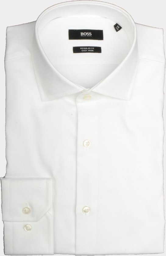 pint financiën Helderheid BOSS Black Overhemd extra lange mouw Wit Overhemd Gordon Regular Wit  50415619/100 | bol.com