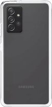 Telefoonglaasje Hoesje Geschikt voor Samsung Galaxy A72 - PVC met TPU randen - Transparant - Beschermhoes - Case - Cover