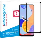 Telefoonglaasje Screenprotectors Geschikt voor Xiaomi Redmi Note 11 Pro - Volledig Dekkend - Gehard Glas Screenprotector Geschikt voor Xiaomi Redmi Note 11 Pro - Beschermglas van rand tot rand