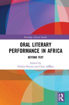 Routledge African Studies- Oral Literary Performance in Africa