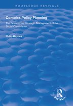 Routledge Revivals- Complex Policy Planning