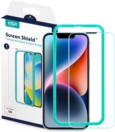 ESR Screen Shield - Screenprotector geschikt voor Apple iPhone 14 Glazen Screenprotector - Case Friendly + Installatie Frame