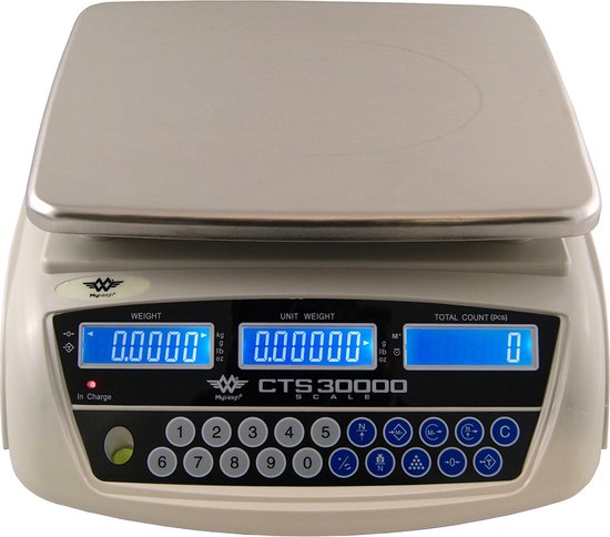 Keukenweegschaal My Weigh KD7000 zilver Keukenweegschaal My Weigh KD7000 zilver
