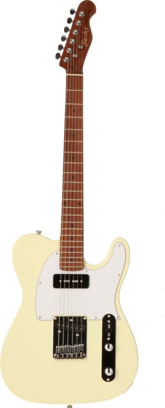 Fazley Sunset Series Tempest 90 Olympic White elektrische gitaar met gigbag