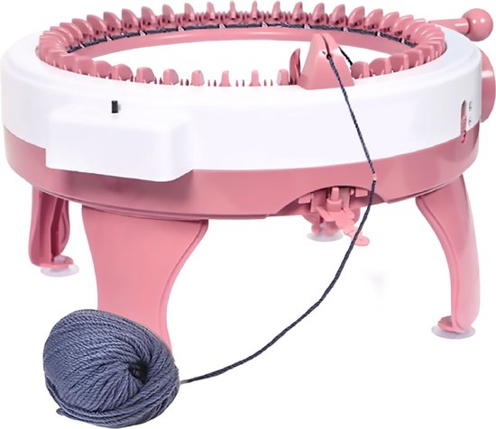 XL-Luxe 59-delige Breimachine Set - Breimolen - Punnikmolen - Breimachine Volwassen & Kinderen - Knitting Machine inc: 4x Breiwol, Breigaren, Breinaalden, QR Code Voor Instructie Filmpje