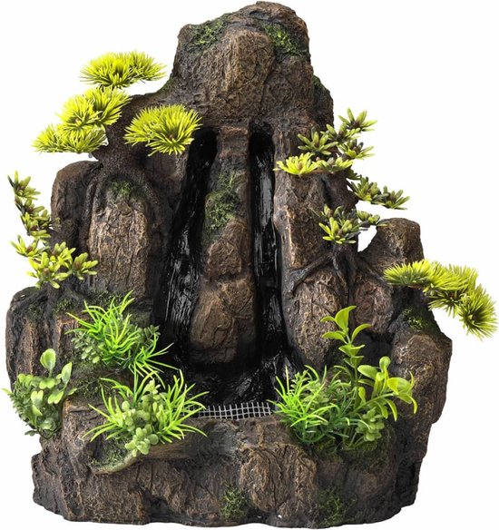 Nauwgezet heerser Auroch Aqua d'ella Aquarium waterval Forrest Rock met 2 stromen 234/434970 |  bol.com