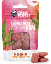 Cannabis Chewing Gum - Kauwgom- Goji Ginger - 5 pack