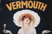 Posters Vintage - Vermouth - Vintage poster - Foto Kunst - Interieur Design - 71x51 - Geschikt om in te lijsten