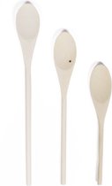 Set de cuillères en bois - 3 tailles de bois de haute qualité
