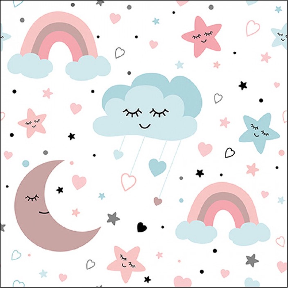 Ambiente - Lunch servetten - Cute sky
