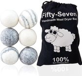 Cinquante-sept boules pour sèche-linge - boules pour sèche-linge - Vizirettes - boules de lavage - produits d'économie d'énergie - sac cinquante-sept gratuit - cadeau de la fête des mères