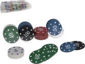 Jetons de Poker - Ensemble de poker - 96 pc Jetons de Poker - Ensemble de Poker / Poker / Jeu de cartes / Jeu de poker / Poker / Casino / Jetons de poker