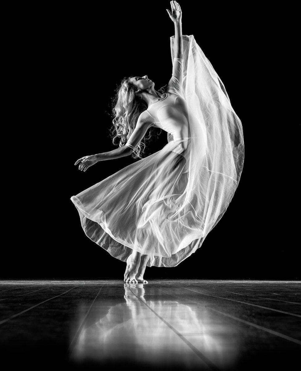 Posters Zwart Wit - Ballerina - Interieur Design - Foto Kunst - Wanddecoratie - posters - formaat 50x70cm - S135