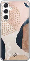 Casimoda® hoesje - Geschikt voor Samsung A54 - Abstract Dots - Backcover - Siliconen/TPU - Multi