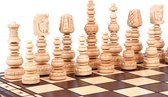 Mars Chess Set - Échiquier décoratif pliable avec Pièces d'échecs - King 160mm - Échiquier 600x300