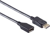 Powteq - 5 meter premium displayport verlengkabel - Displayport 1.2 - Gold-plated