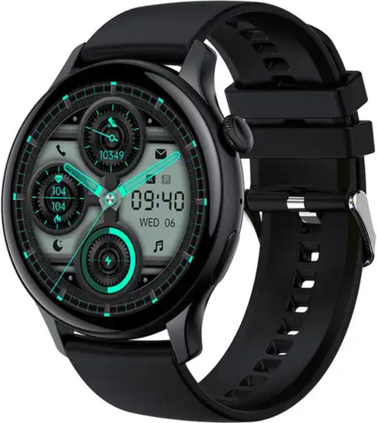 Smartwatch Amoled HK85 kleur zwart