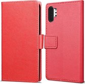 Cazy Book Wallet hoesje voor Samsung Galaxy Note 10 - rood