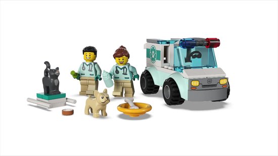 LEGO City Dierenarts reddingswagen Speelgoed - 60382 | bol