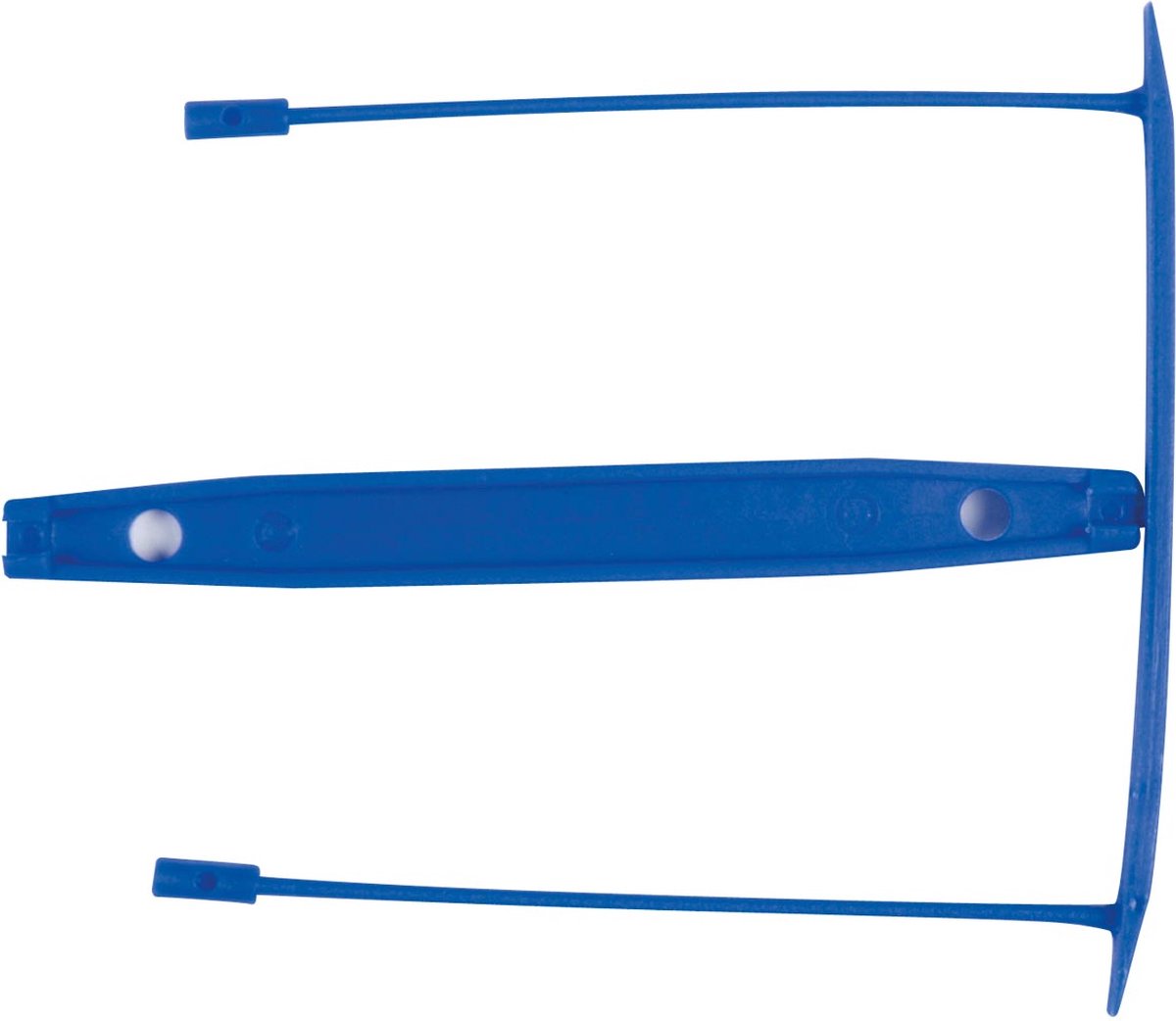 Q-CONNECT archiefbinder E-clip, doos van 100 stuks, blauw 10 stuks