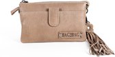 Bag2Bag - Dover - Leren Crossbody Bag - Clutch - Taupe - Grey