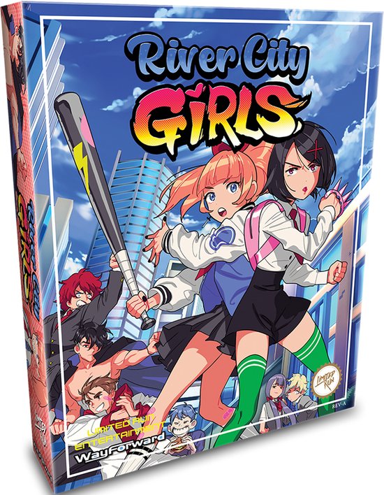 River City Girls Cartes à Collectionner PS5 - Set 369/370/371/372 - Limited Run Games (Édition Gold ?)