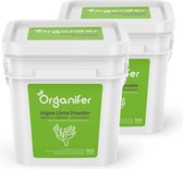 Algenkalk Poeder – Zuiver Lithothamnium Calcareum (10 kg voor 500 m2) Organifer