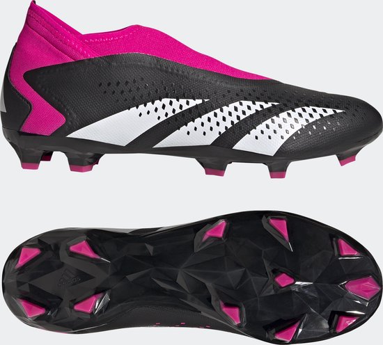 adidas Performance Predator Accuracy.3 Veterloze Firm Ground Voetbalschoenen - Unisex - Zwart - 39 1/3
