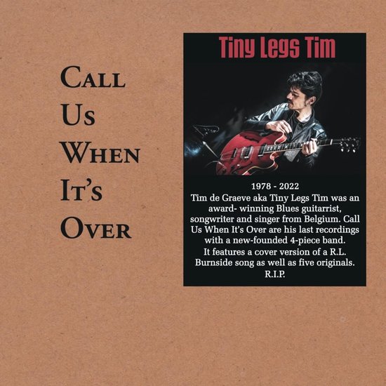 Tiny Legs Tim - Call Us When It's Over (CD)
