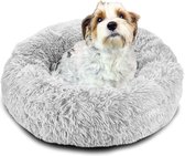 Doxie® Hondenmand – Kattenmand – ⌀ 100 cm – Met Afneembare Hoesje – Lichtgrijs