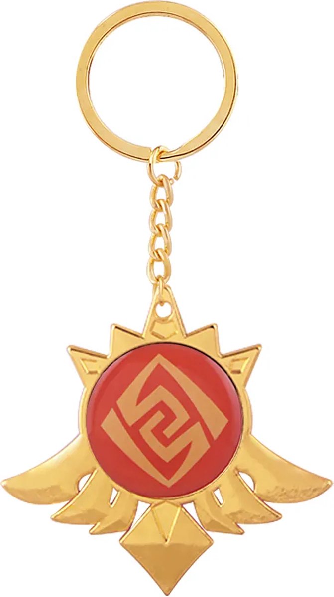 Genshin Impact - Vision - Geo - Mondstadt - Sleutelhanger/Keychain - Anime Merchandise - Figure - Manga
