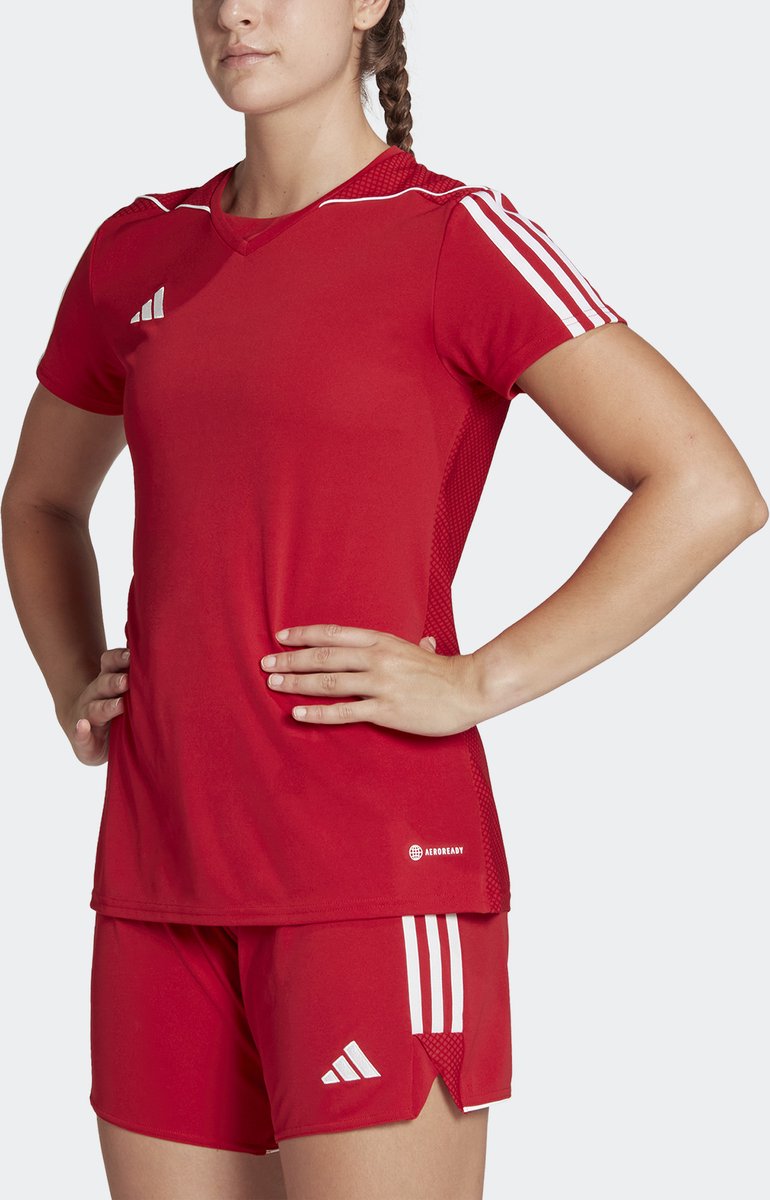 adidas Performance Tiro 23 League Voetbalshirt - Dames - Rood - 2XL