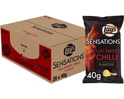 Lay's Sensations Thai Sweet Chili - Chips - 20 x 40 gram