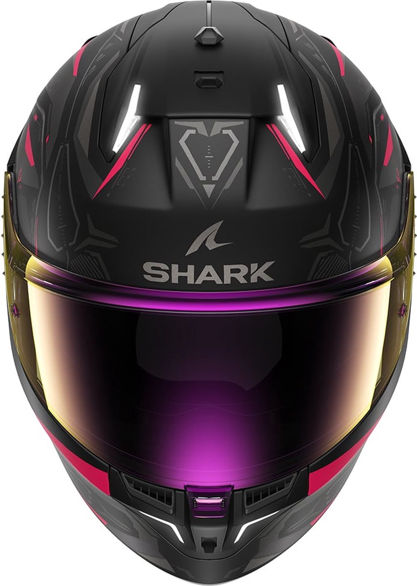 Shark Skwal I3 Jet Hellcat Matt Black Chrome Anthracite Helmet (KUA
