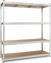 Avasco opbergrek gegalvaniseerd metaal 176x90x45cm