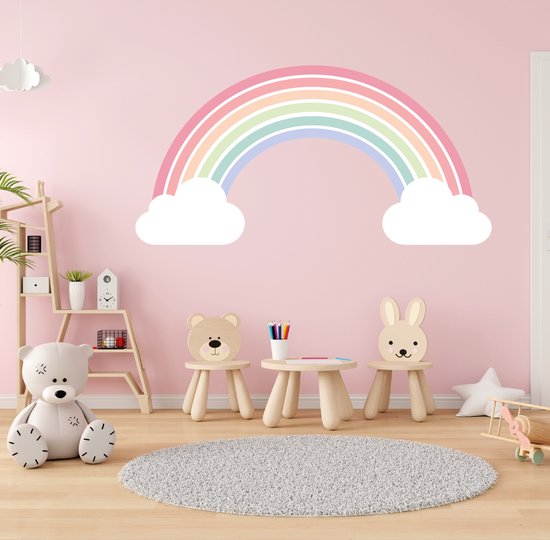 Stickerkamer® - Muursticker chambre d'enfant - Stickers muraux chambre bébé  - Set