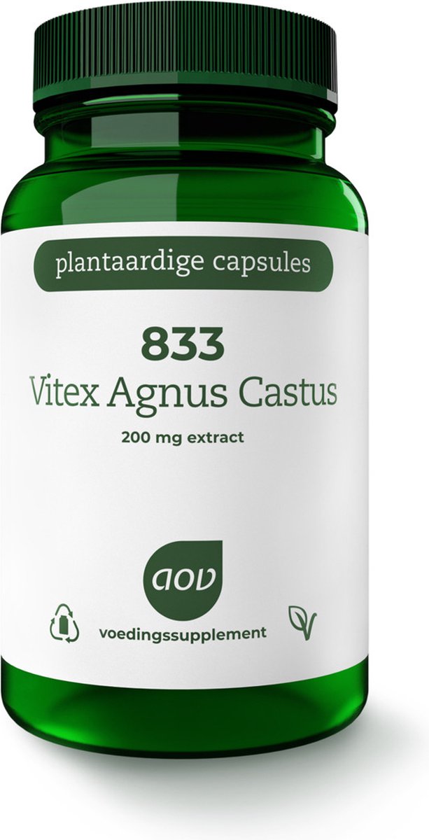 Goedkoopste AOV 833 Vitex Agnus Castus - 60 vegacaps - Kruidenpreparaat - Voedingssupplement
