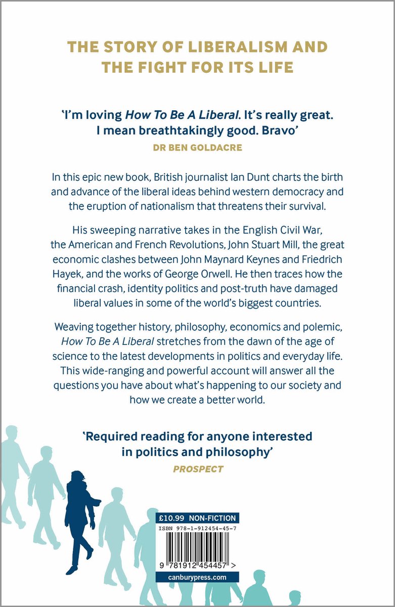 How To Be A Liberal - back cover