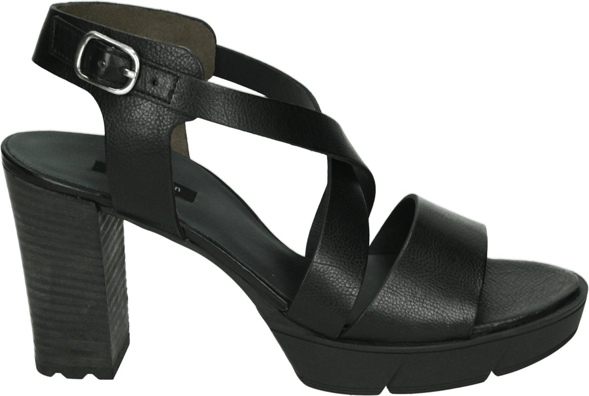 Paul 7924 Sandalen met hakDames Sandalen Zwart